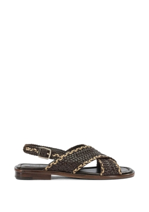 Toni Pons woven crossover sandals - Brown
