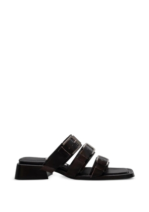 Miista Lordette leather sandals - Black