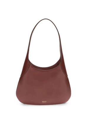KHAITE Joan small leather shoulder bag - Brown