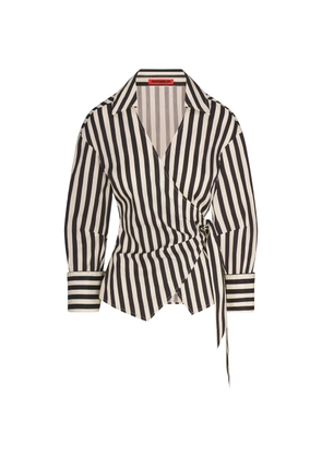 Simon Miller Anya wrap blouse - Black
