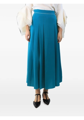Roksanda pleated midi skirt - Blue