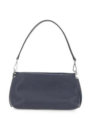 GIANNI CHIARINI Fanny tumbled leather shoulder bag - Blue