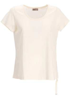 Herno drawstring-tie T-shirt - White