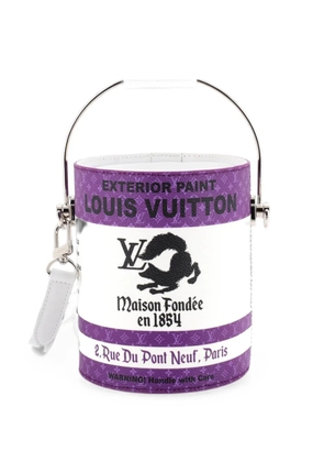 Louis Vuitton Pre-Owned LV Paint Can Bag Monogram Canvas and Leather crossbody bag - Purple