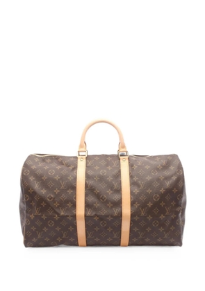 Louis Vuitton Pre-Owned 2000 50 Keepall Monogram holdall - Brown