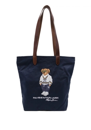 Polo Ralph Lauren Polo-Bear-motif tote bag - Blue