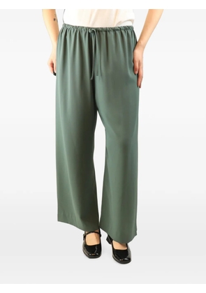 Dries Van Noten Pre-Owned elasticated-drawstring trousers - Green