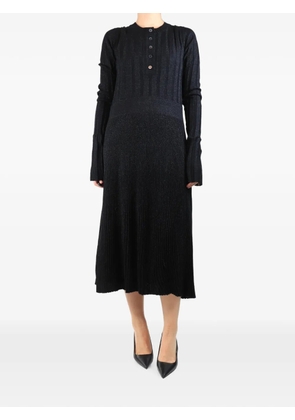 Marni Pre-Owned ribbed midi dress - Black