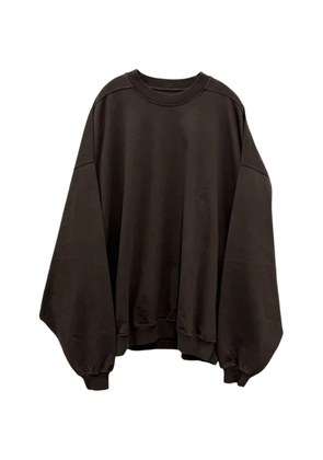Rick Owens DRKSHDW oversized jersey sweater - Brown