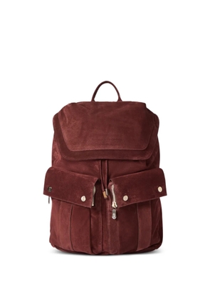 Brunello Cucinelli suede Leisure backpack - Brown
