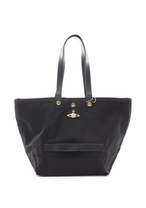 Vivienne Westwood Pre-Owned Utility canvas tote bag - Black