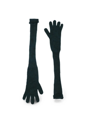 Marni Pre-Owned long-length gloves - Green