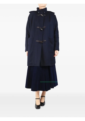 BAMFORD hooded-duffle single-breasted coat - Blue