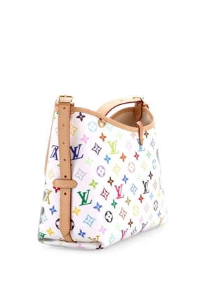 Louis Vuitton Pre-Owned x Takashi Murakami CarryAll Monogram Multicolor PM hobo bag - White