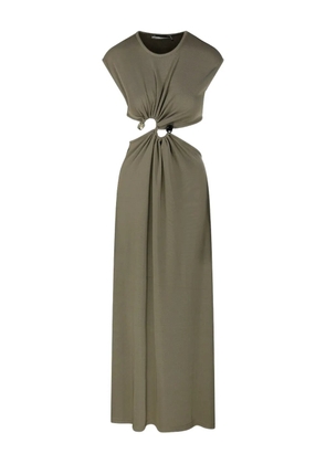 Christopher Esber twist-detail maxi dress - Green