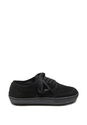 Suicoke Pown Os-S leather sneakers - Black