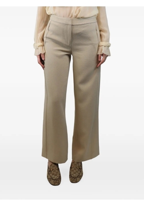 CLEA wide-leg trousers - Neutrals