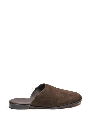 Suicoke leather mules - Brown