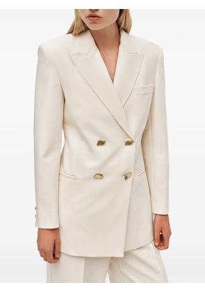 Aje Vortex double-breasted peak-lapels blazer - Neutrals