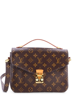 Louis Vuitton Pre-Owned Pochette Metis Monogram Canvas crossbody bag - Brown