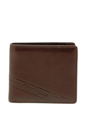 Diesel Flag-D bi-fold wallet - Brown