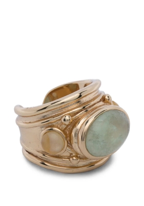 Gas Bijoux Simone stone-embellished layered rings - Gold