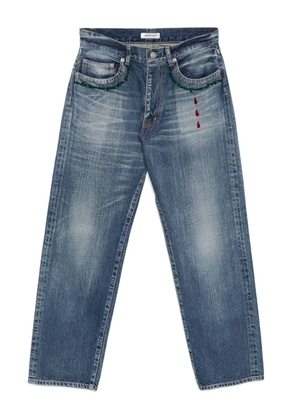 Undercover bead-embellished jeans - Blue