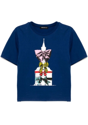 Undercover printed T-shirt - Blue