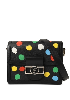 Louis Vuitton Pre-Owned mini Dauphine polka-dot shoulder bag - Black