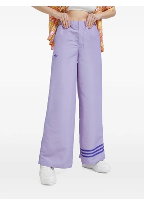 adidas 3-Stripes wide-leg trousers - Purple