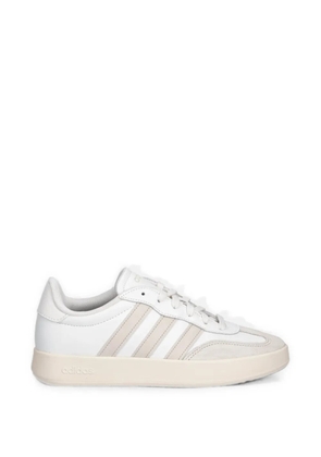adidas logo-embossed panelled sneakers - White