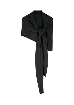 LEMAIRE wrap-around scarf - Black