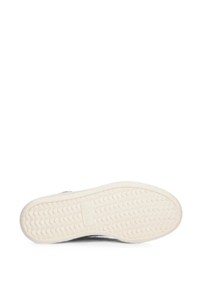 adidas logo-embossed panelled sneakers - White