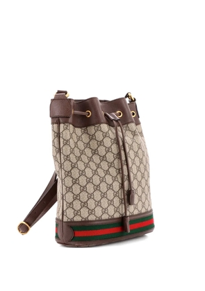 Gucci Pre-Owned Ophidia GG Coated Canvas Medium bucket bag - Brown