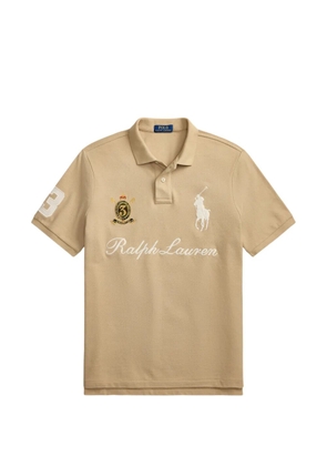Polo Ralph Lauren Big Pony logo-embroidered polo shirt - Neutrals