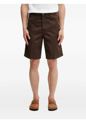 Carhartt WIP Simple logo-patch shorts - Brown