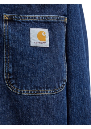 Carhartt WIP Belmar logo-patch denim jacket - Blue