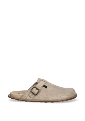 Fly London buckle-fastening suede slippers - Neutrals