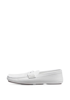 KHAITE Pre-Owned Billy square-toe loafers - White