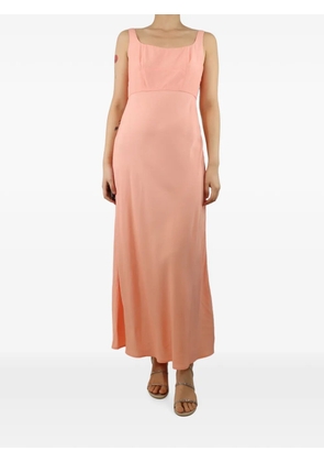 Rixo seam-detail slip midi dress - Pink