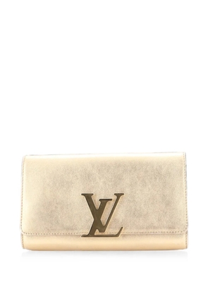 Louis Vuitton Pre-Owned Louise Leather MM clutch bag - Gold