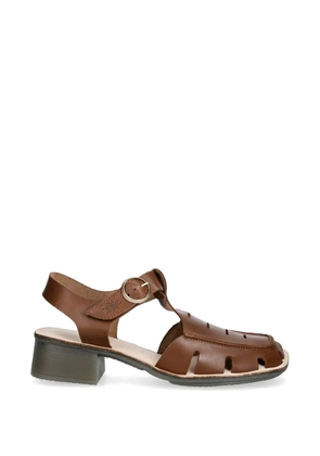 Fly London buckle-fastening cut-out sandals - Brown