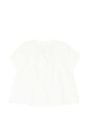 Toogood Poet gathered top - White