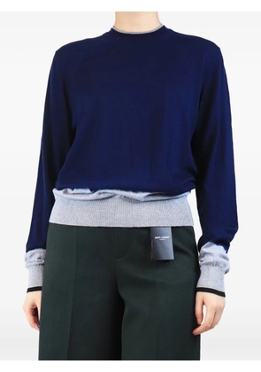 Lanvin Pre-Owned tie-dye sweater - Blue