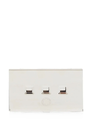 Montblanc polished-finish card holder - Silver