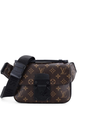 Louis Vuitton Pre-Owned S Lock Sling Bag Macassar Monogram Canvas belt bag - Brown