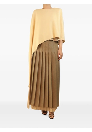 Erika Cavallini asymmetric blouse - Brown