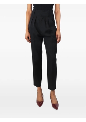 Isabel Marant Vintage tapered wool trousers - Black