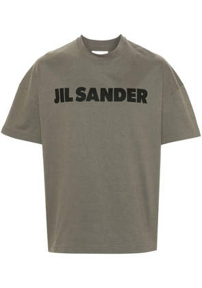 Jil Sander logo-print cotton T-shirt - Green