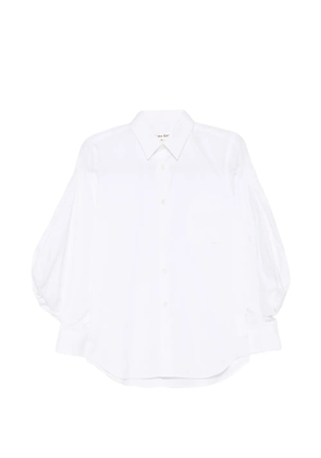 Comme Des Garçons puff-sleeve shirt - White